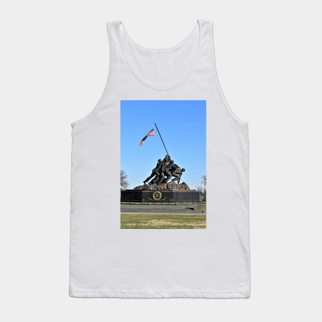 US Marine Corp Memorial Tank Top by searchlight